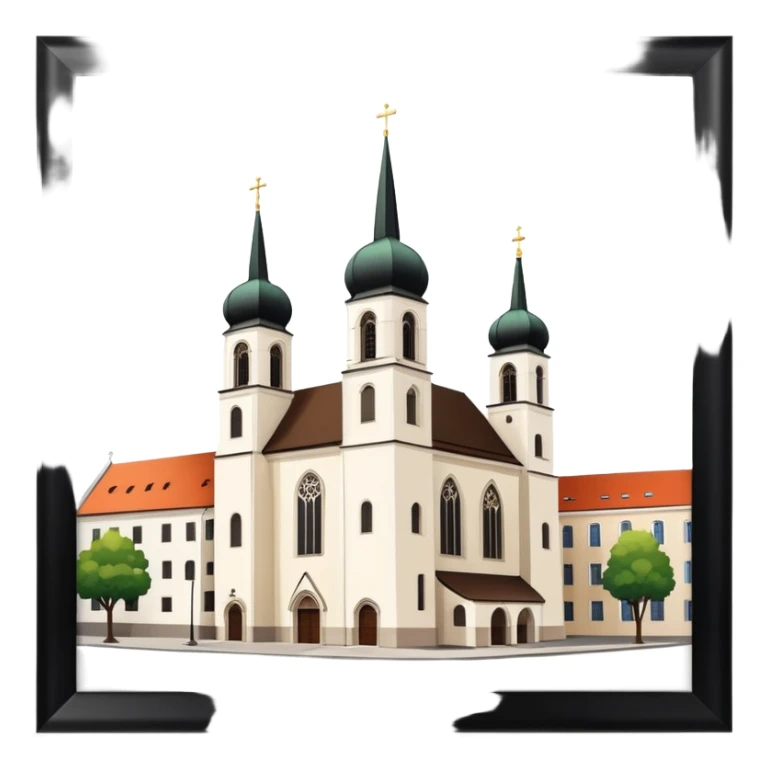 St. elisabeth church in bratislava sticker
