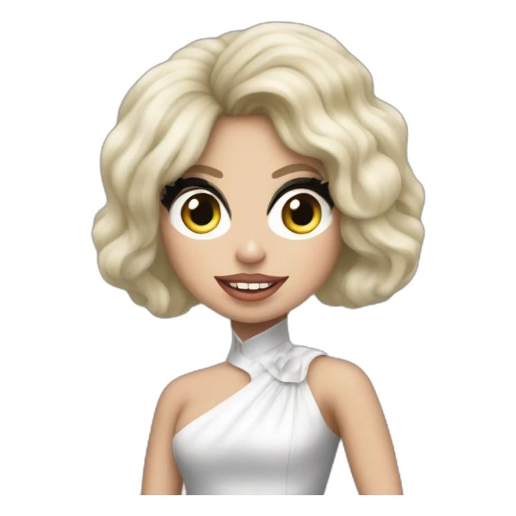 Lady Gaga On BORN THIS WAY ERA sticker