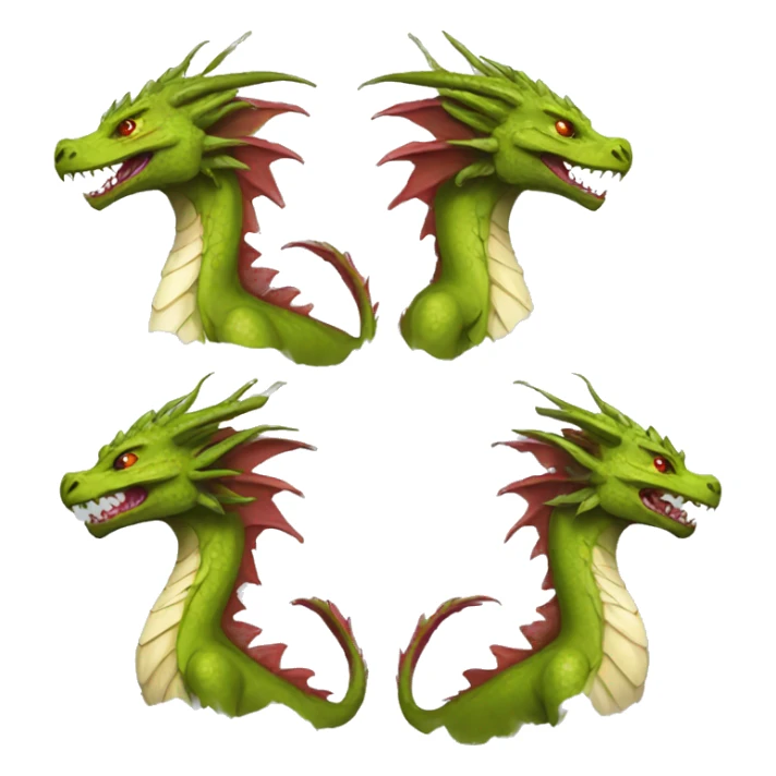 Modern Vernid-dragon Design by LiLaiRa sticker