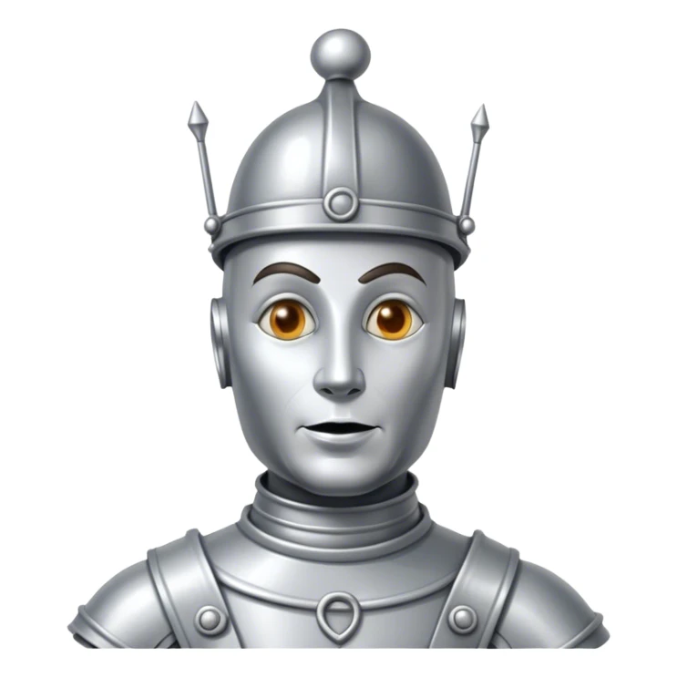 Tin man from wizard of oz sticker