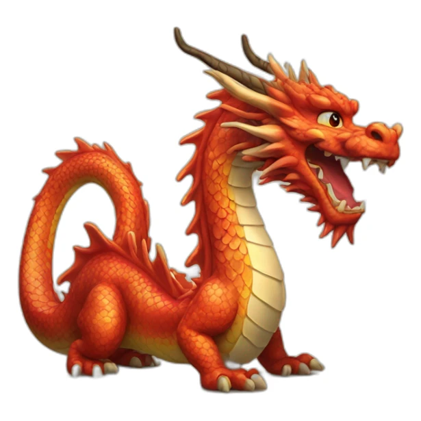 Dragon-chinese sticker