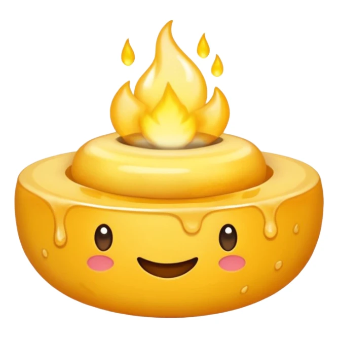 Crie emojis de uma química que produz velas sticker