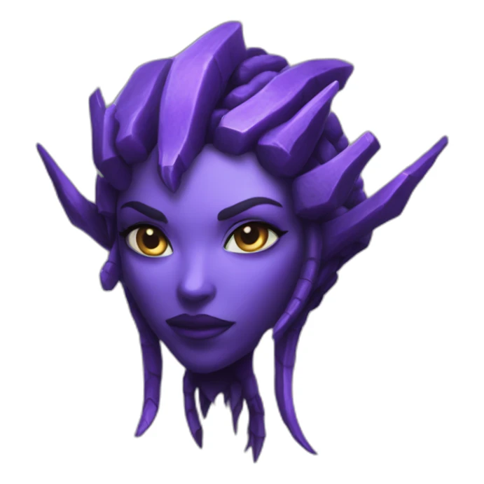 StarCraft Queen of blades zerg sticker
