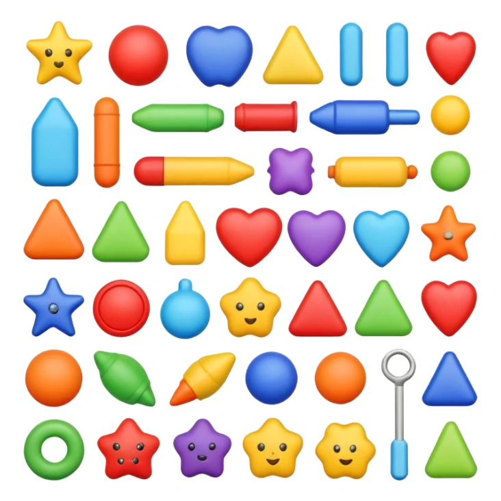 Children toys sticker