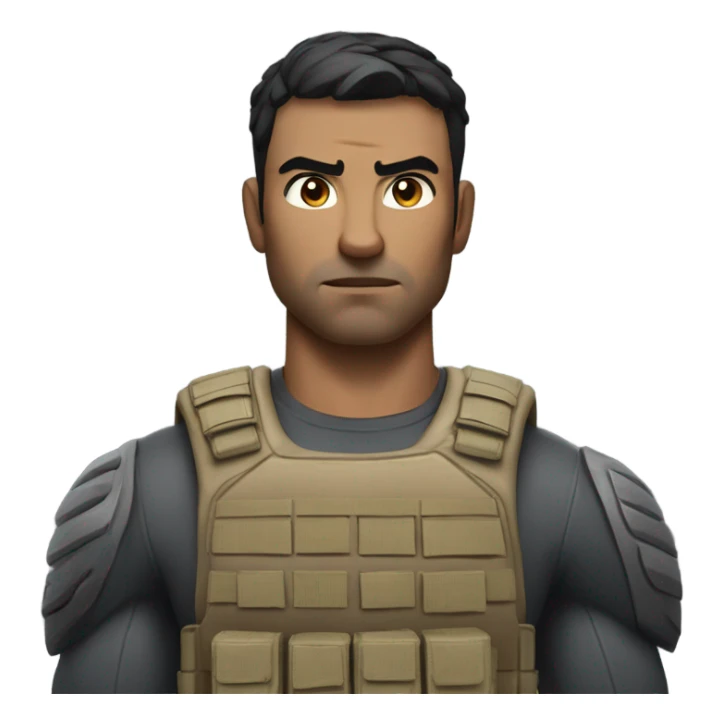 man from the movie American Assassin sticker