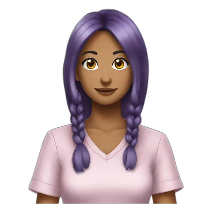 Le dresseur Sasha dans pokemon sticker