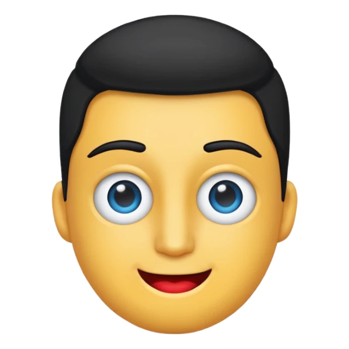Yuvarlak bir TikTok mavi tik emojisi sticker