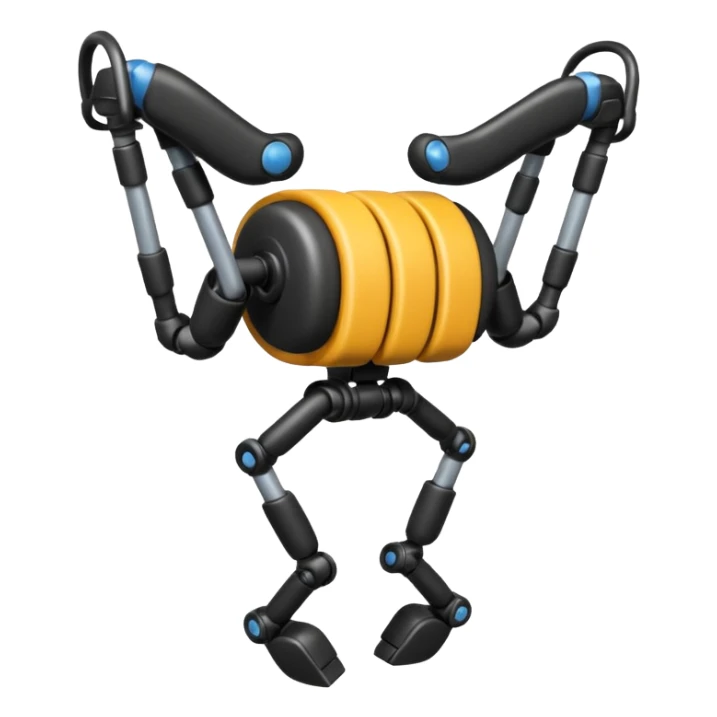 Une fourmi qui fait du developpe couché  sticker