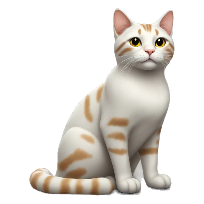 cat near baltic sea sticker