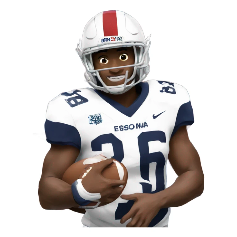 Arizona football player sticker