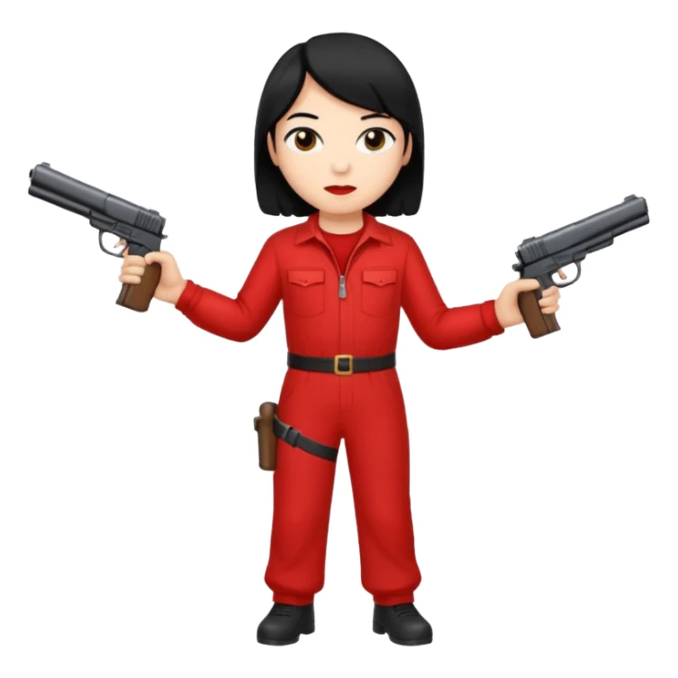 Emoji de la película La casa de papel sticker