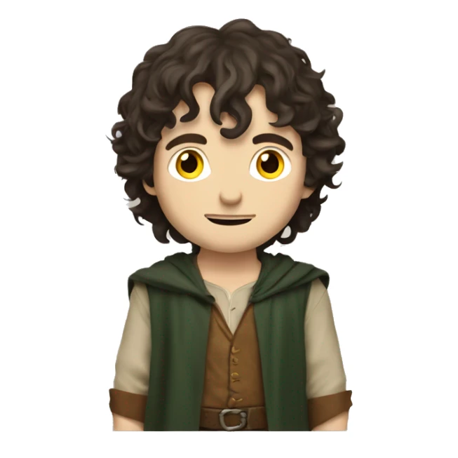 Frodo from lord of the rings  sticker