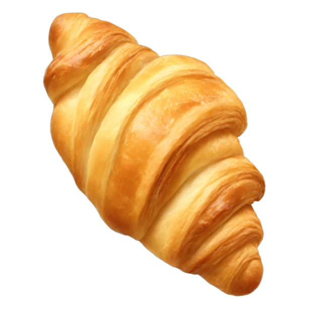 creamy croissant sticker