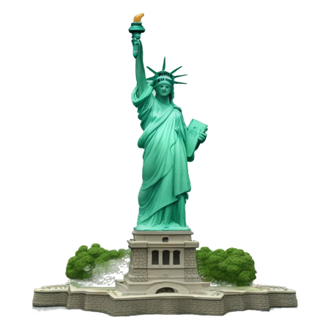 The Statue of Liberty sticker