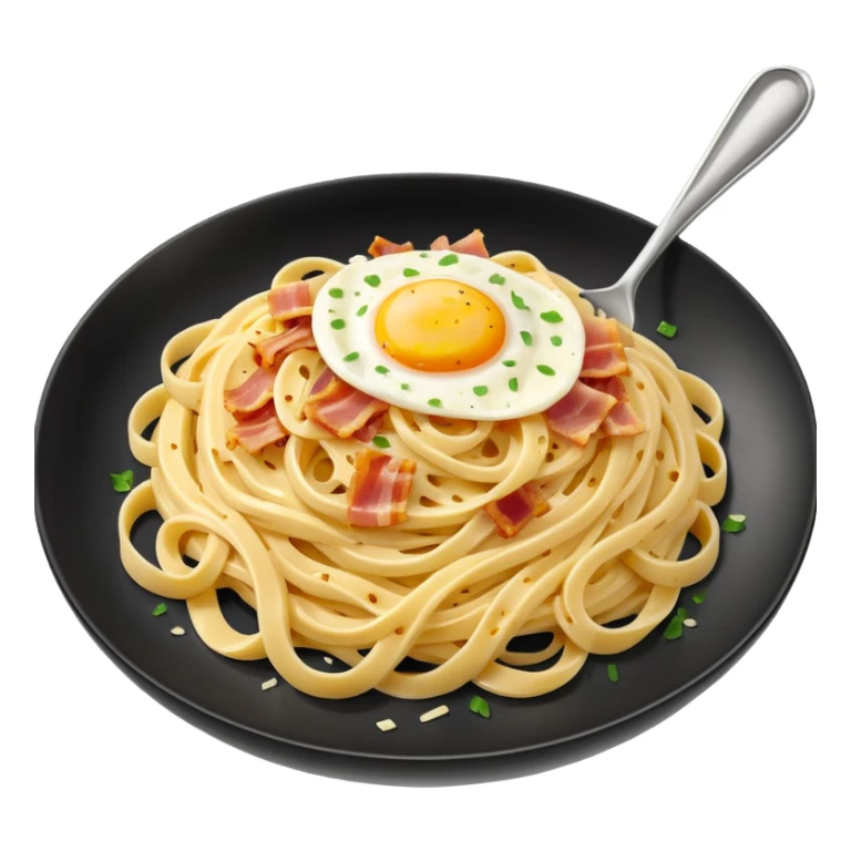 traditional italian carbonara sticker