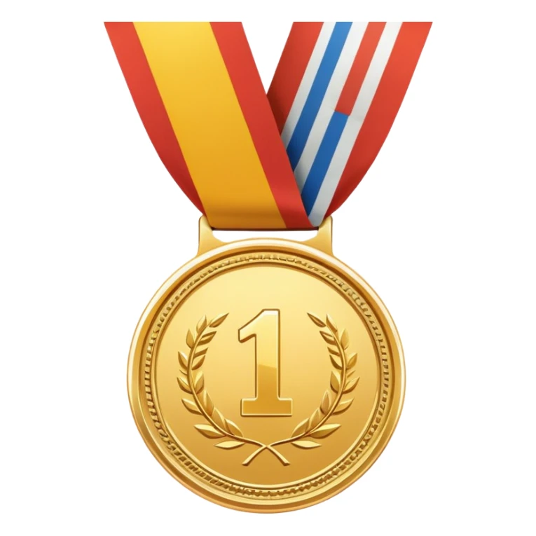 A gold medal with PrimeCopy written on it sticker