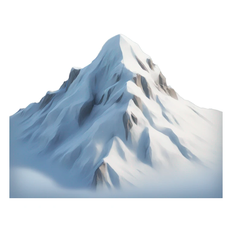 One snowmountain sticker