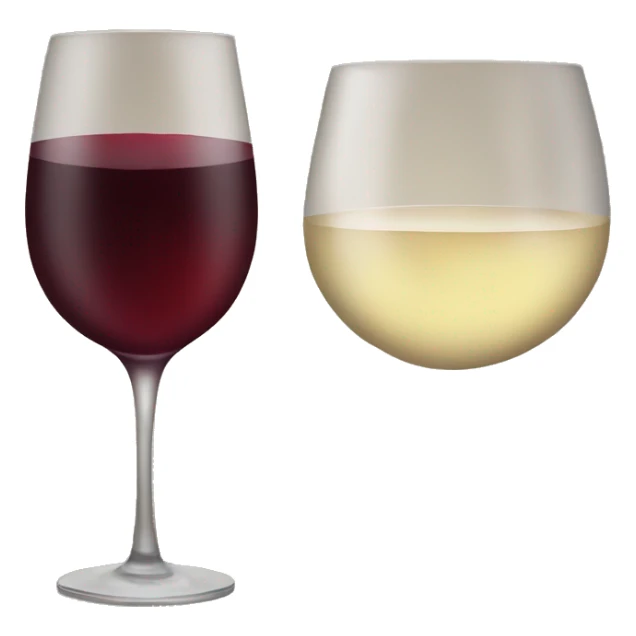 A glass of wine in the evening sticker