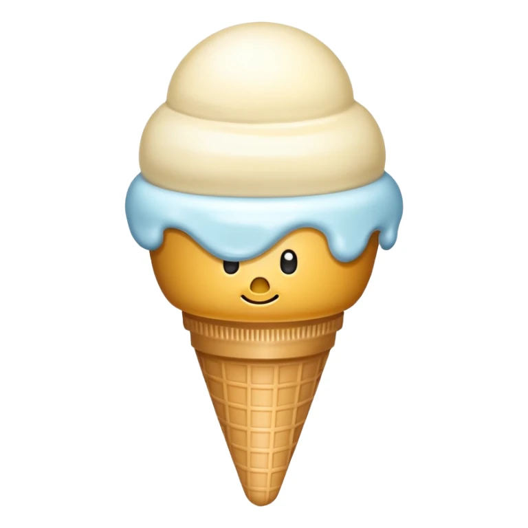 ice cream ball sticker