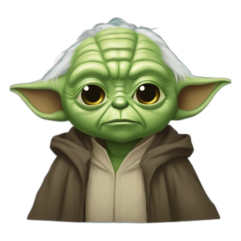 Harry Potter embrassant Yoda sticker