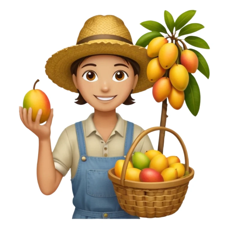 VENDEDOR DE MANGOS CUERPO COMPLETO sticker