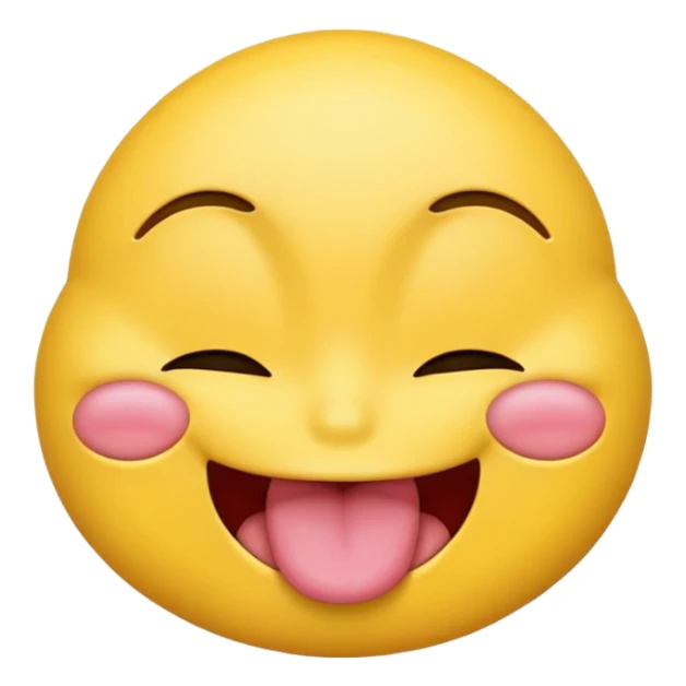 emoji with eyes closed tongue out and pinch emoji sticker