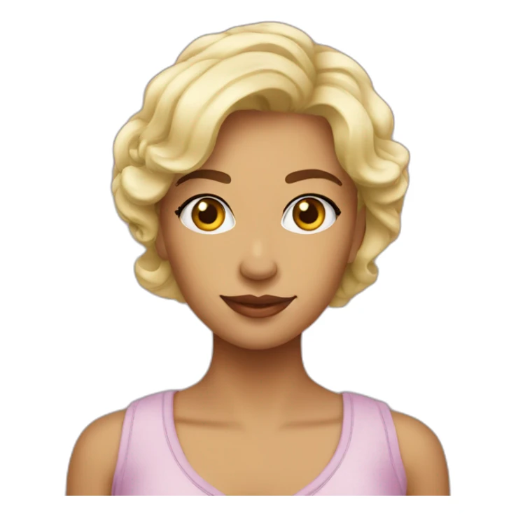 Landie Akins pretty Lady sticker