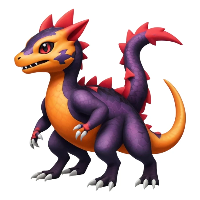 Salandit-Noibat-Litten-Cubone-Hybrid (Full body) sticker