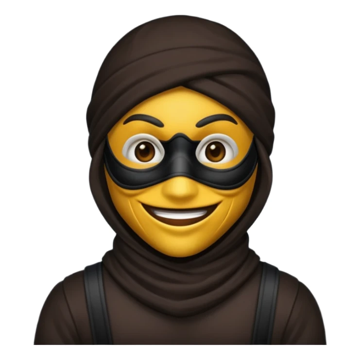 Robber emoji sticker