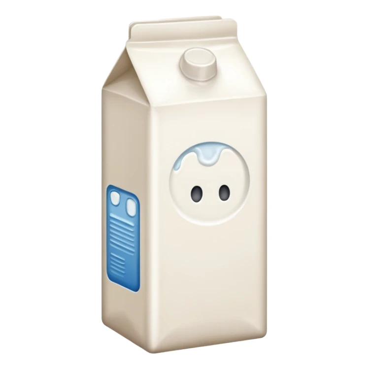 Milk out of the carton sticker