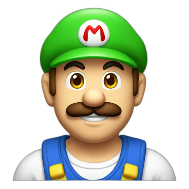 Mario-with-1 sticker