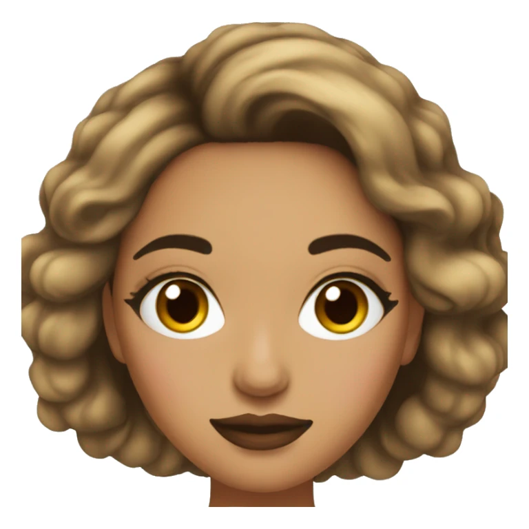 Mexican Latina makeup girl sticker