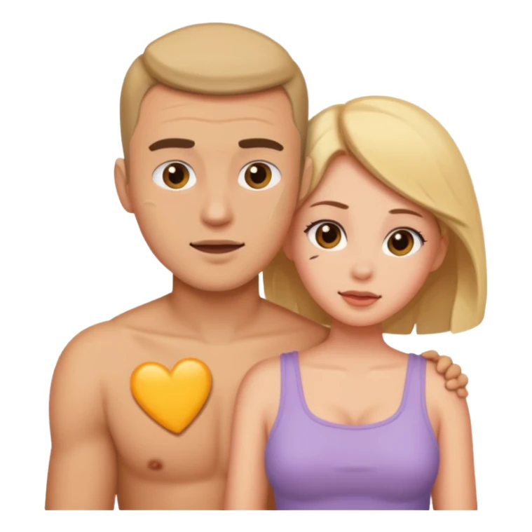 Novio rapado rescatando a su novia sticker