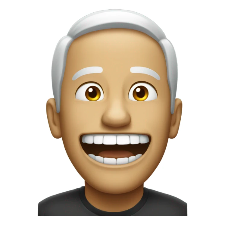 Dying of laughter sticker