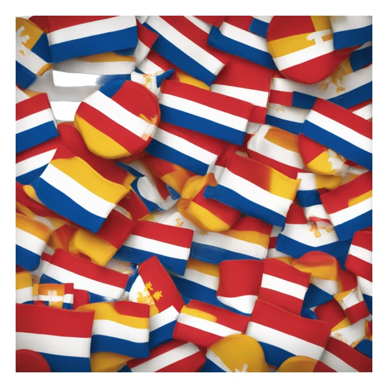 Luxembourg belgium and netherlands flag together sticker