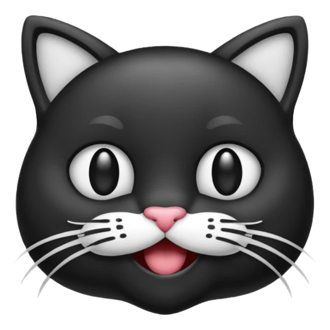Un emojin de gatito sticker