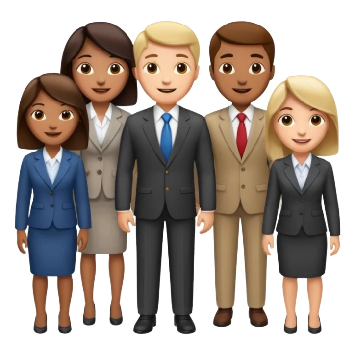 persona oficinistas sticker