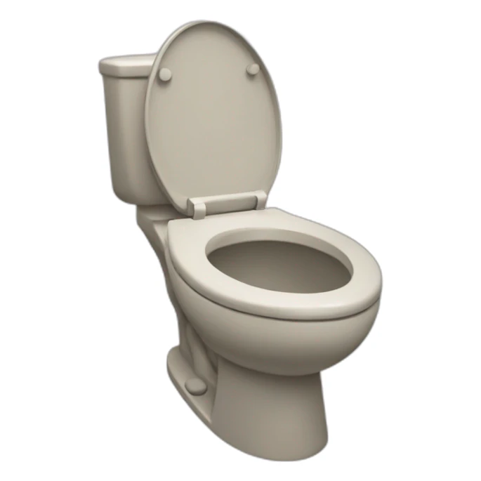 full toilet bowl sticker