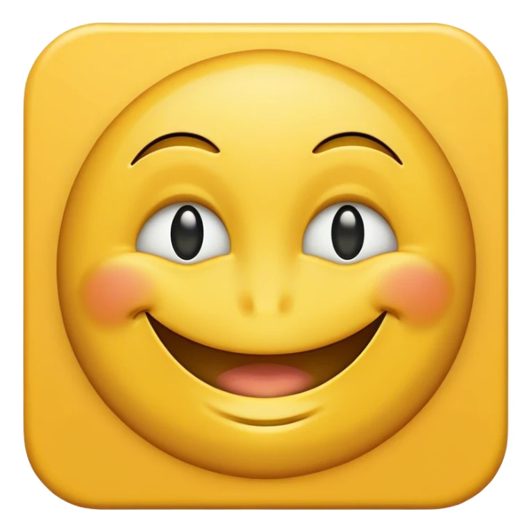 A smiley face will have a 👌 sign above its right eye, with its eye visible, and a 🤙 sign under its left cheek, close to the cheek. sticker