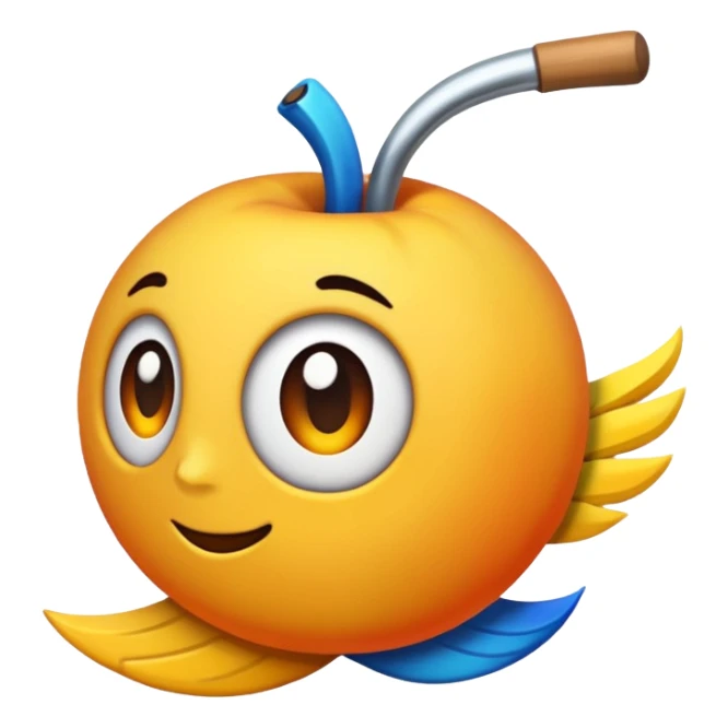 drawing in color sticker