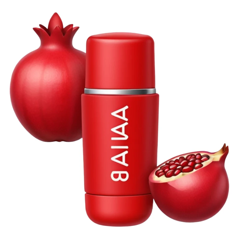Balmea Pomegranate Lip Balm chapstick for lips sticker