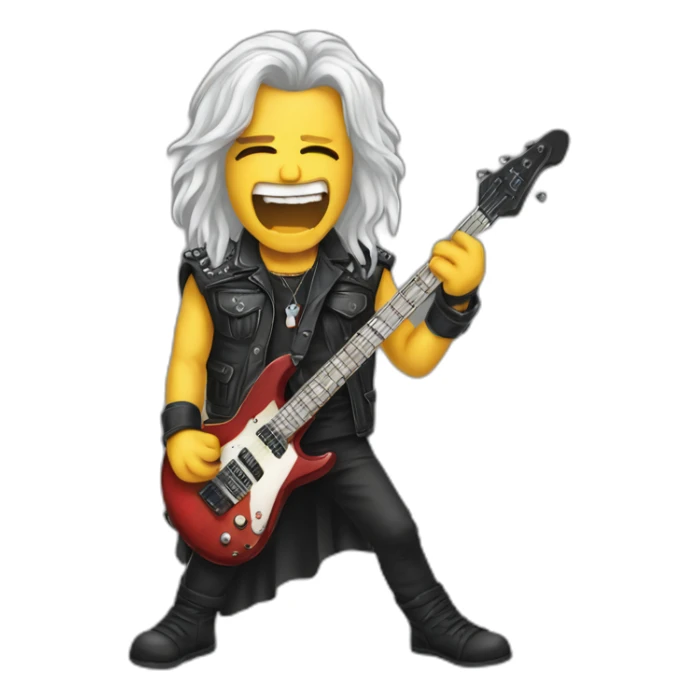 band heavy metal armahda sticker