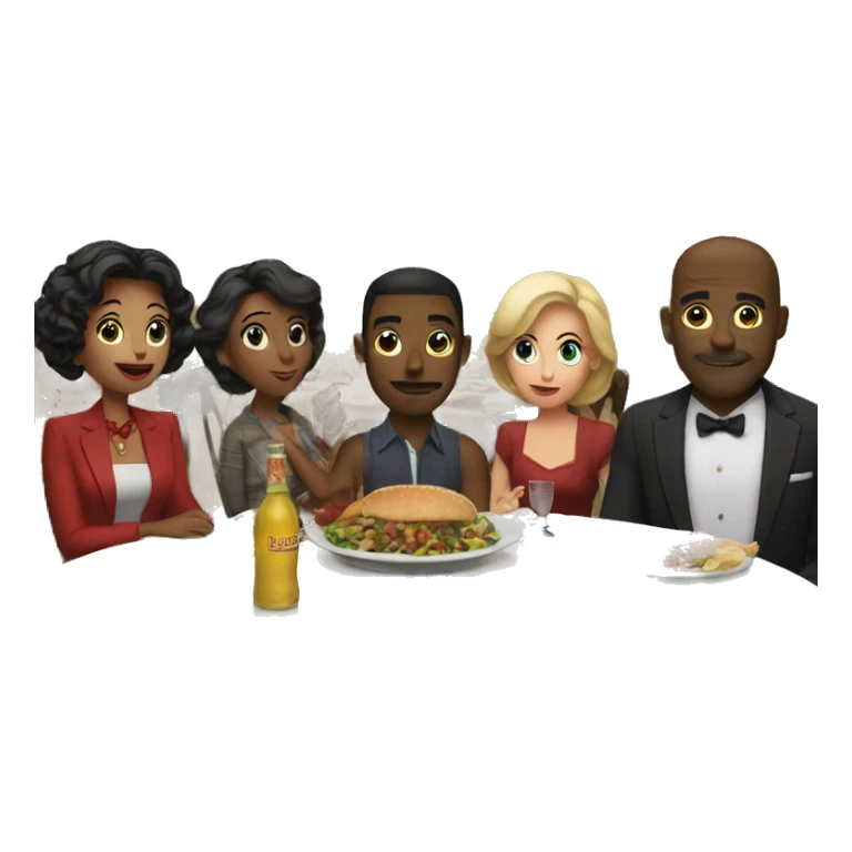 Dinner in America movie sticker