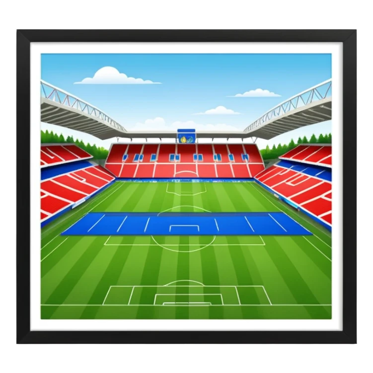 soccer stadium of fc basel in switzerland sticker