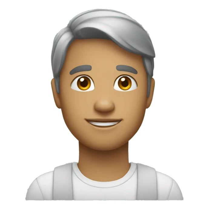 A fair person with thank you gesture sticker