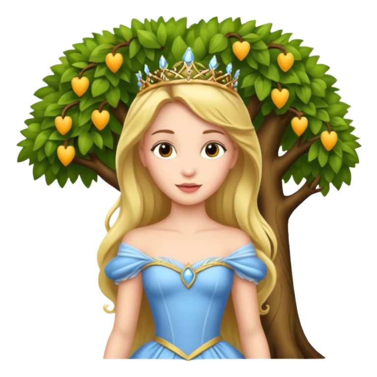 Princess on a Tree   sticker