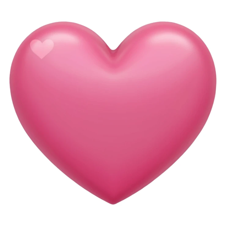 corazon en color rosa (código de color FDD2EF)  sticker