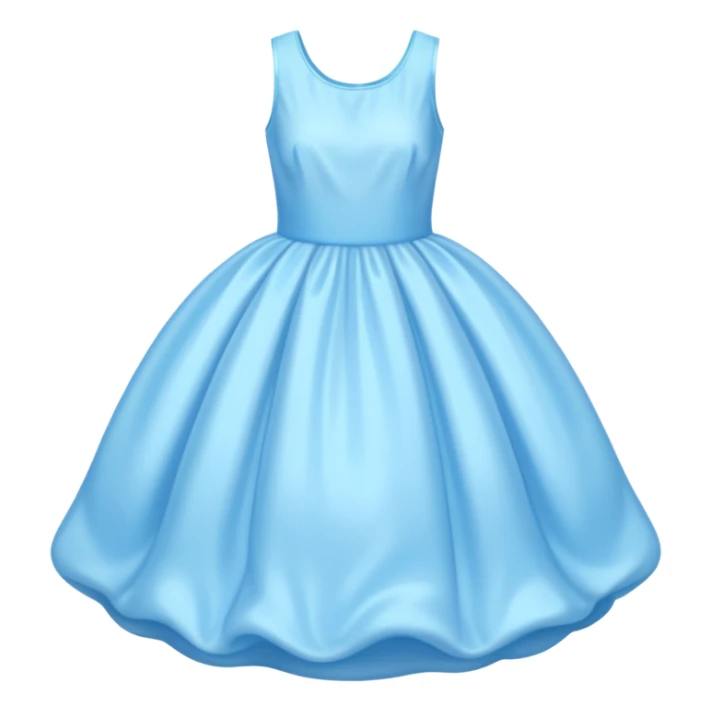 The bubble dress is typically a voluminous ball gown, designed to make Glinda look like she’s literally floating in a bubble. It features:  Pale blue or shimmering white-blue hues (in Ariana Grande’s movie version, it’s a soft, cotton-candy blue). sticker