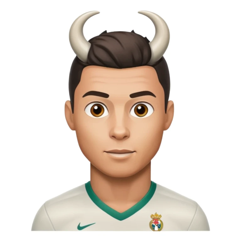 Cristiano Ronaldo qui ressemble à une chèvre  sticker