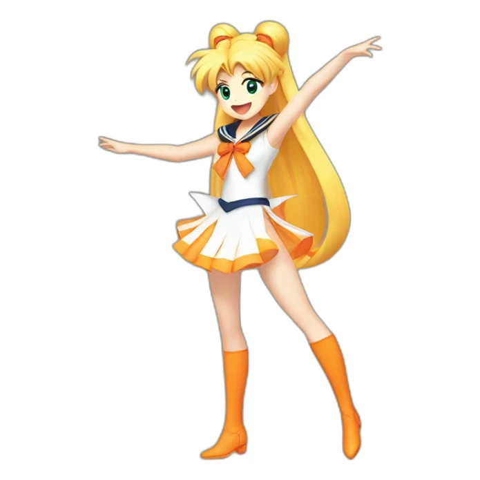 sailor venus sing sticker